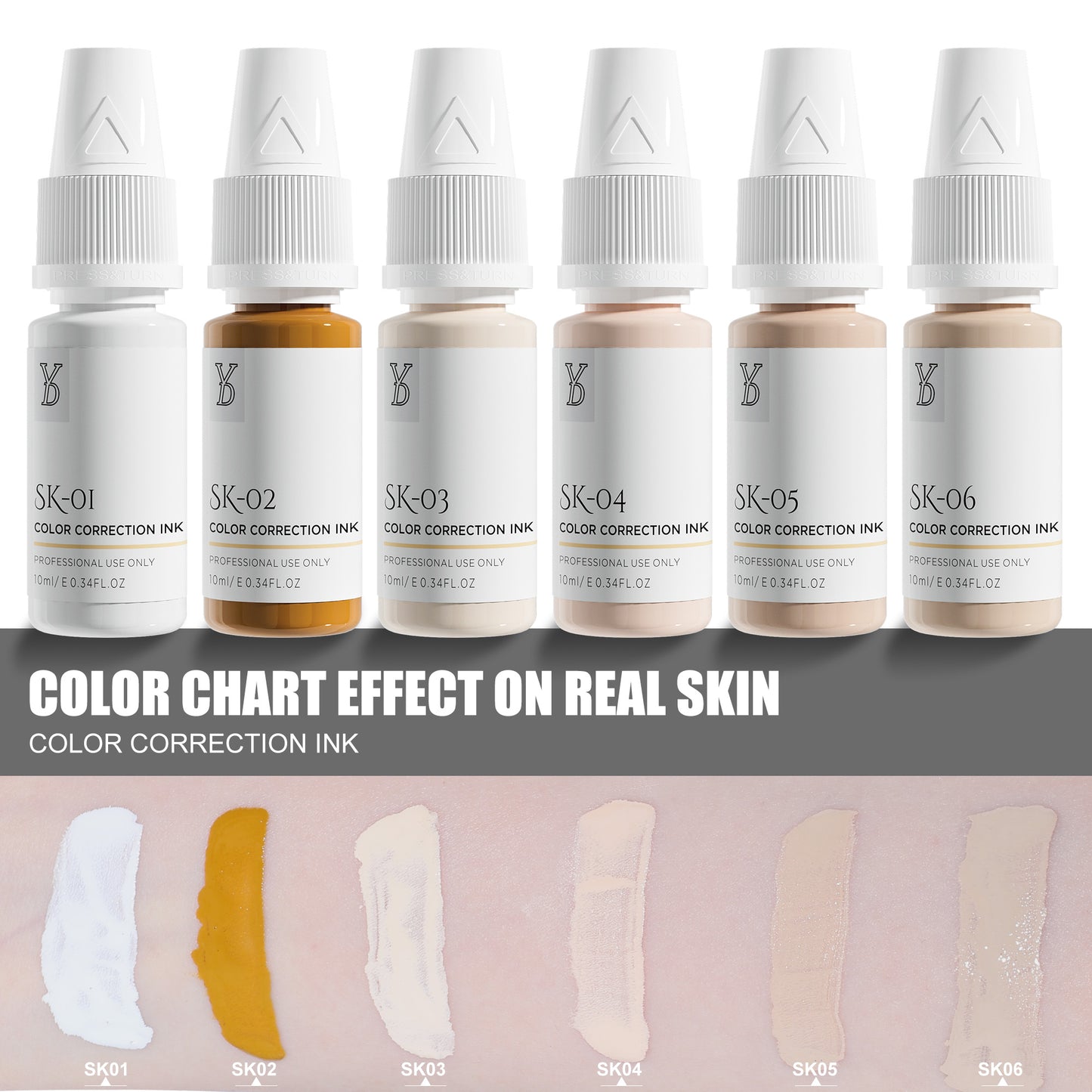 YD Skin Pigments 20 Colors