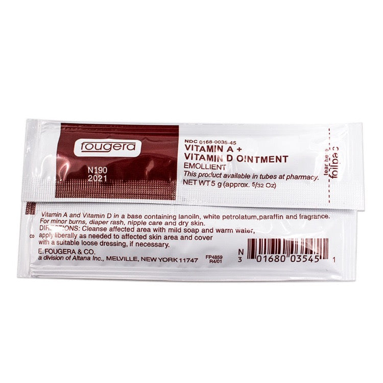 Beginner's PMU Tattoo VITAMIN A+D Practice Skin Wipe Gel (100PCS/BAG)