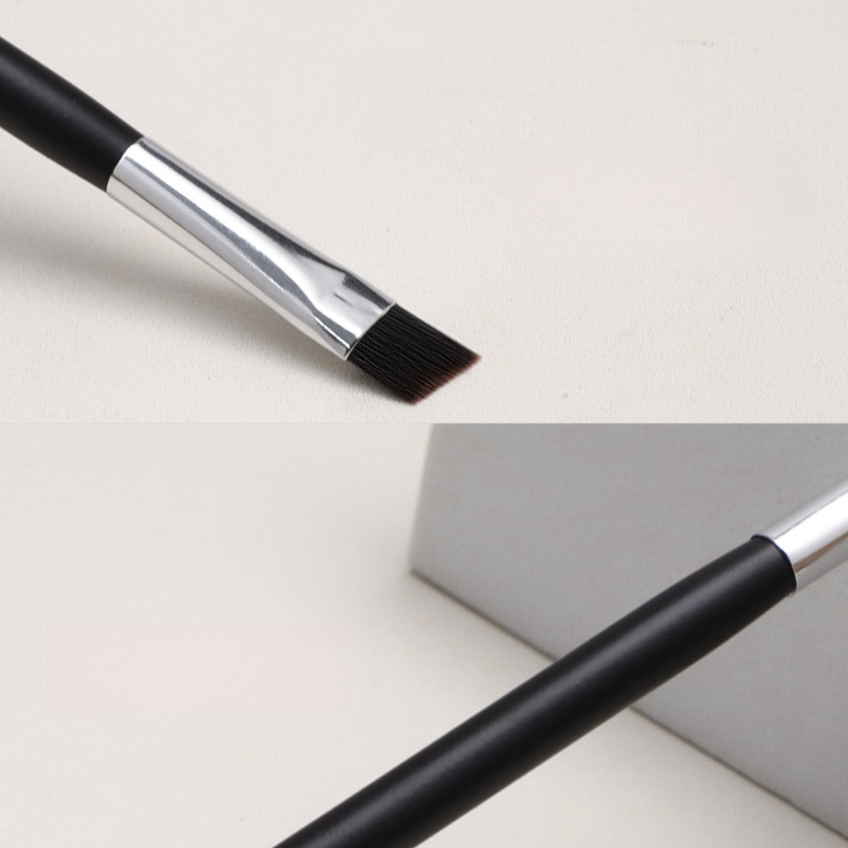 Ultra-Thin Angled Dual-Head Eyebrow Brush - 20PCS