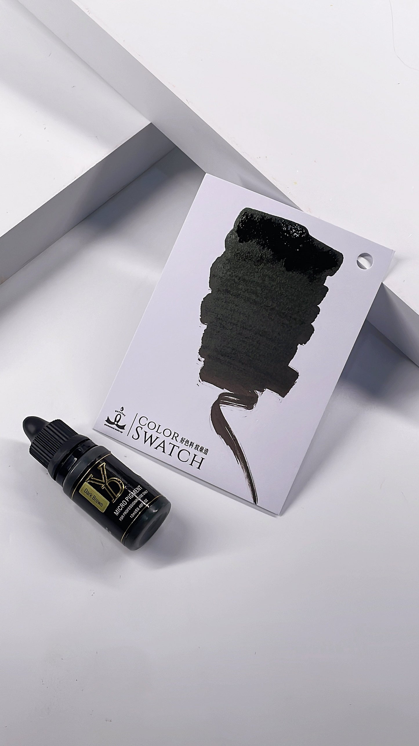 Premium Organic Liquid Pigment Set for Hairstroke Brows – 6 Universal Shades - Free Shipping