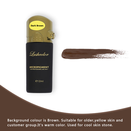 DARK BROWN – Lushcolor Top Micro Pigment (12ML)