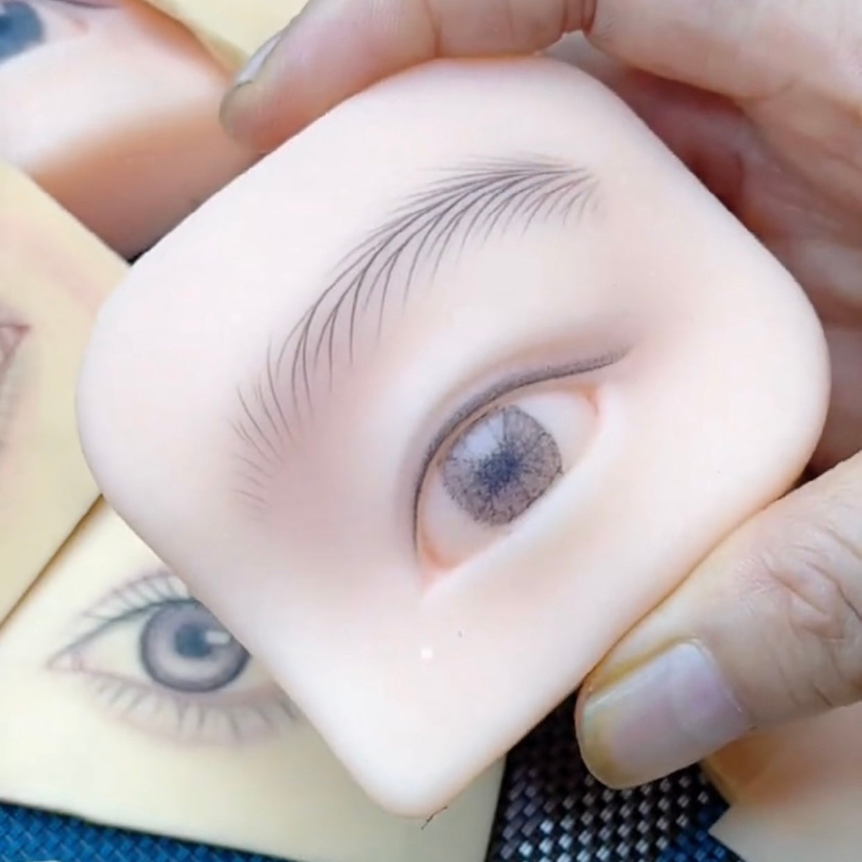 XF Realistic Silicone Eye Practice Module