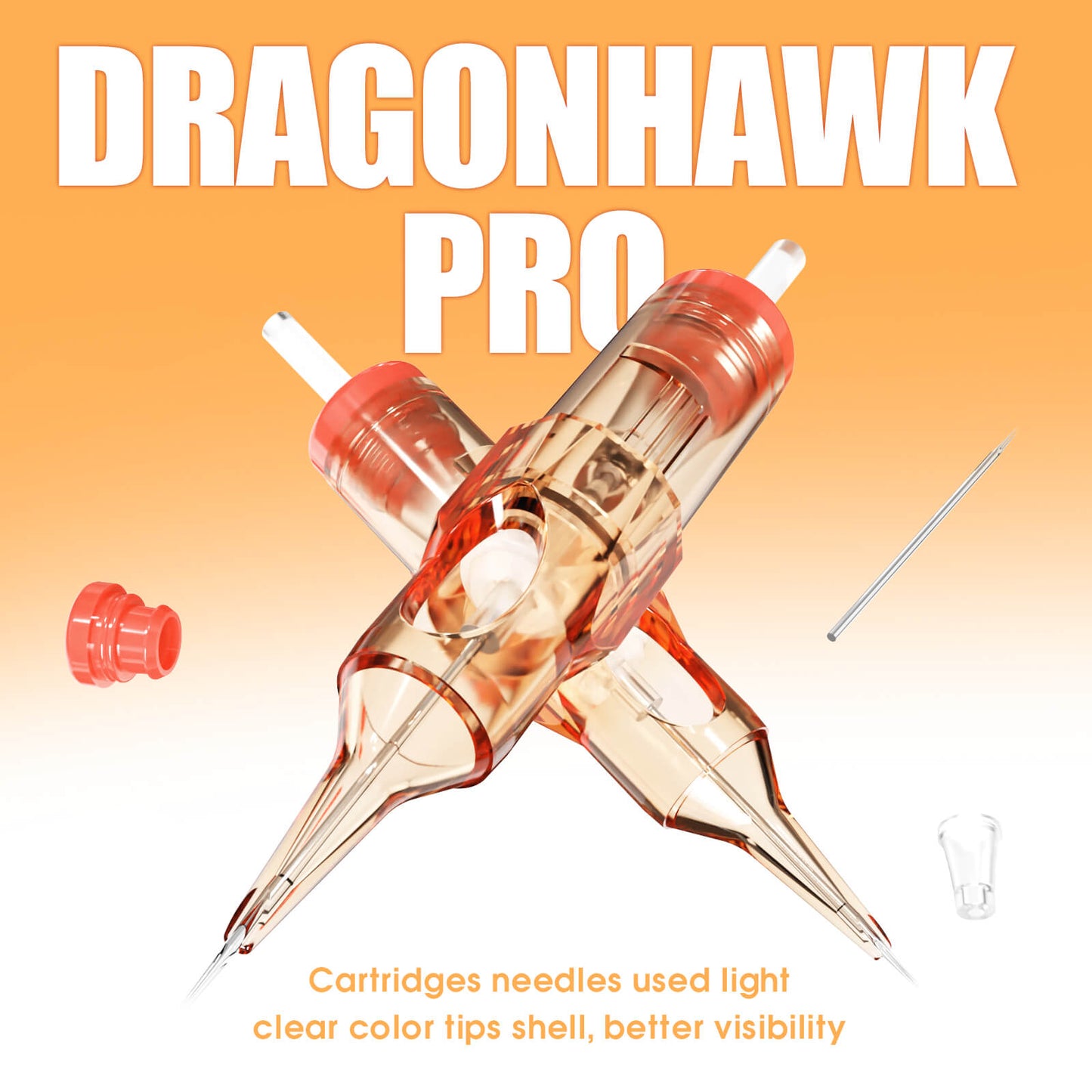 Dragonhawk Pro Tattoo-Nadeln – Schachtel mit 20 Stück