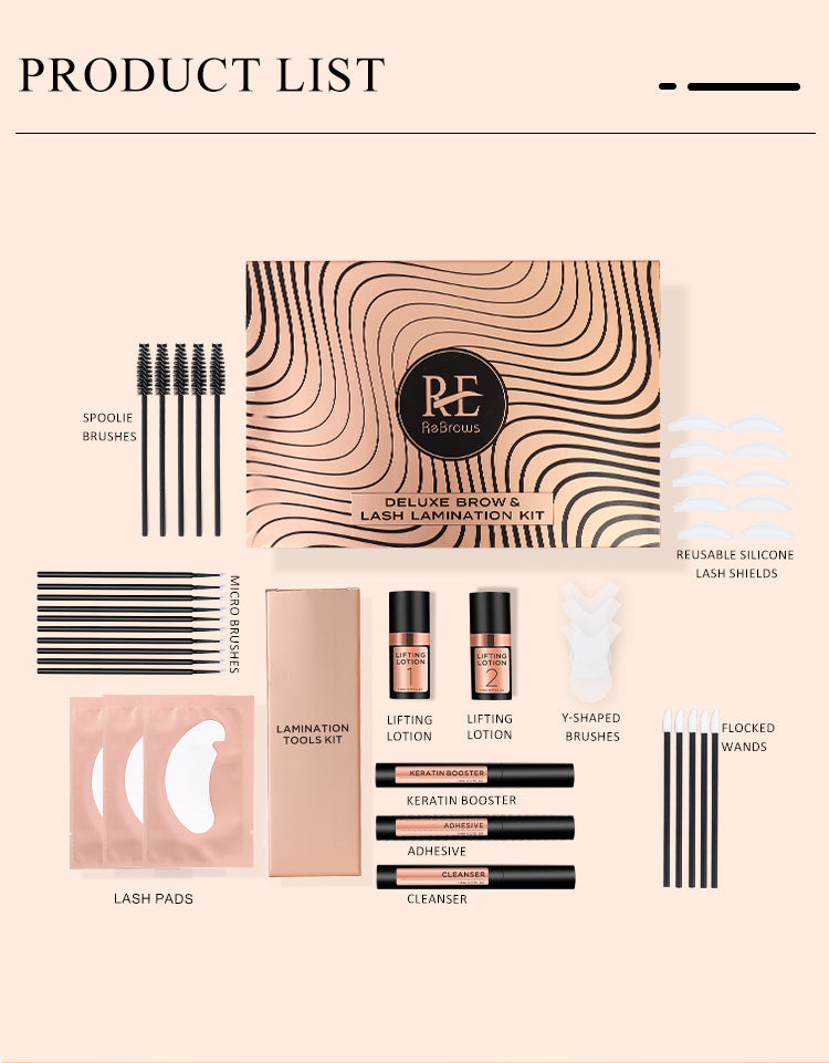 Deluxe Brow & Lash Lamination Kit