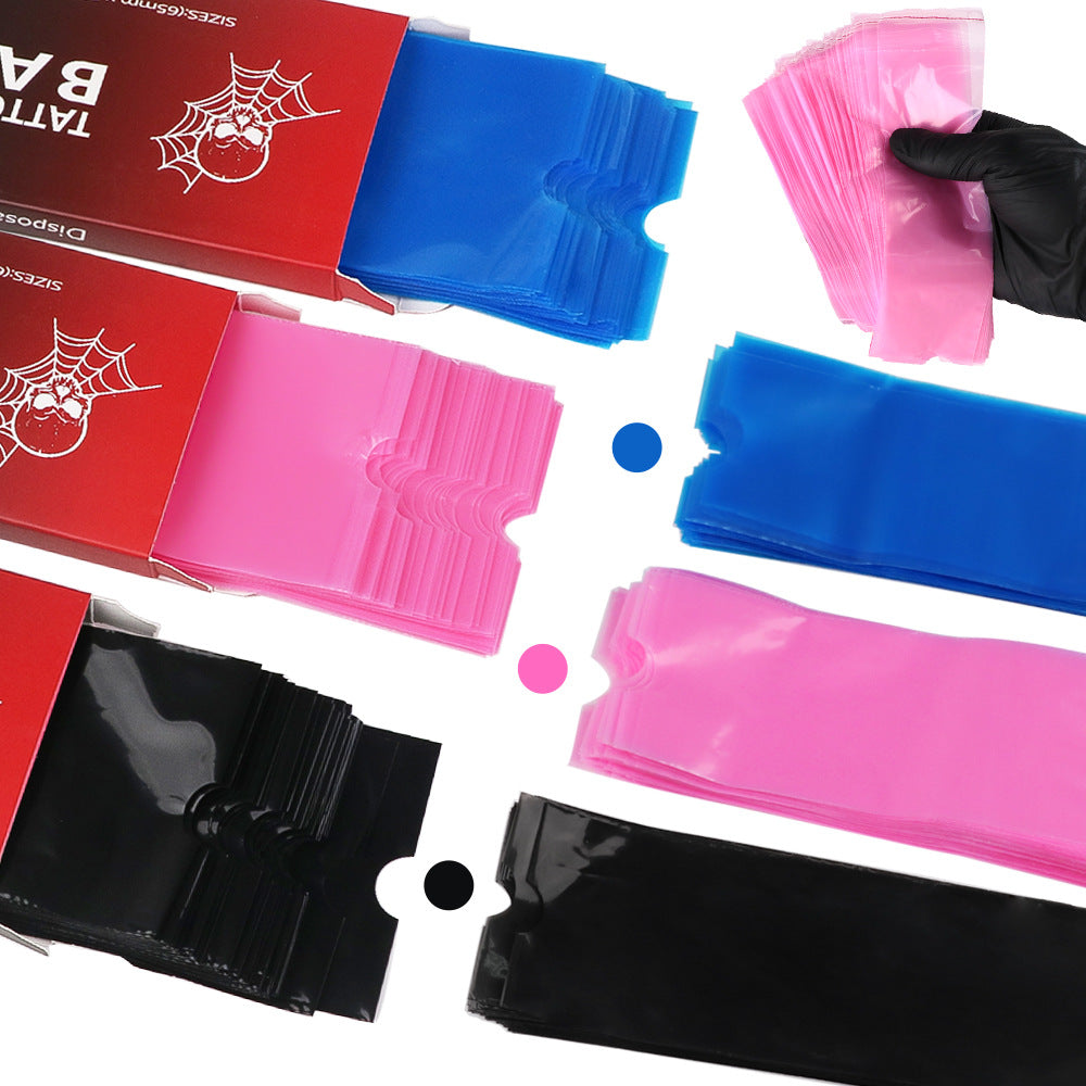 Disposable Tattoo Machine Covers – Waterproof & Dustproof Protective Sleeves