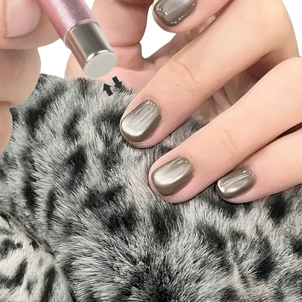 Double-Ended Cat Eye Nail Art Magnetic Wand – Multi-Functional Nail Tool