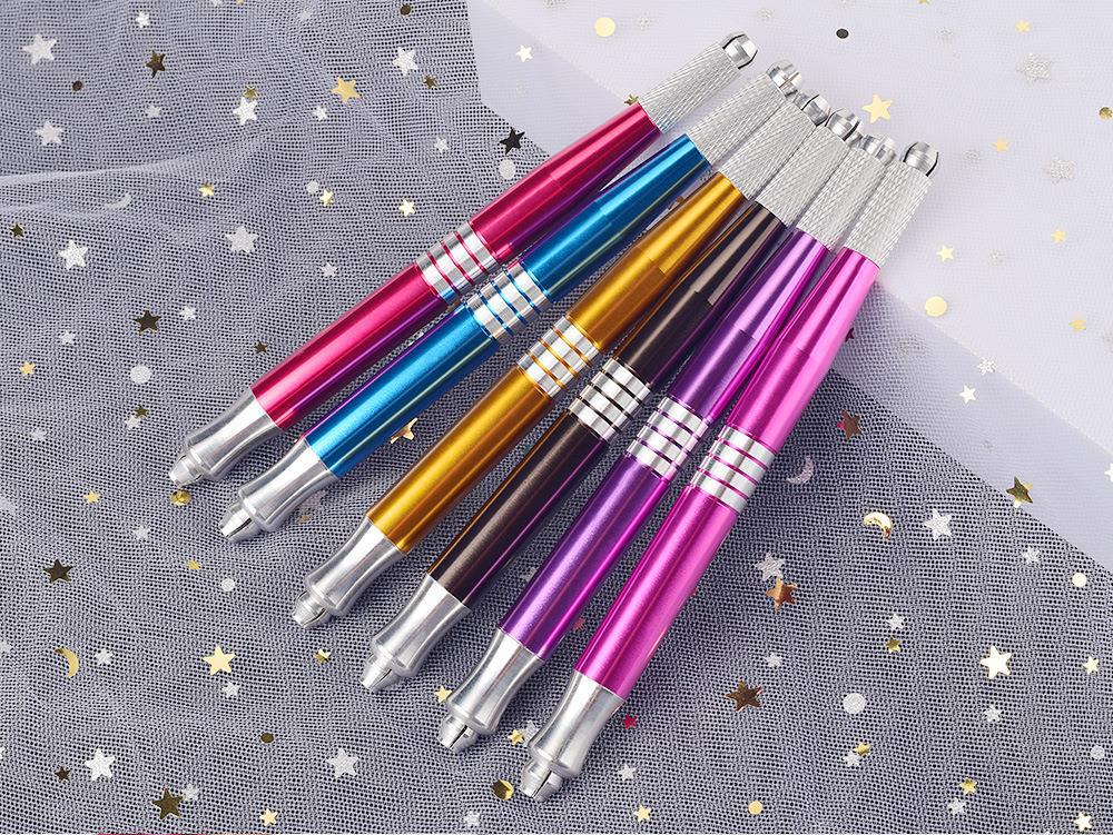 Dual-Head Manual PMU Pen for Microblading Shading - 3 Pieces