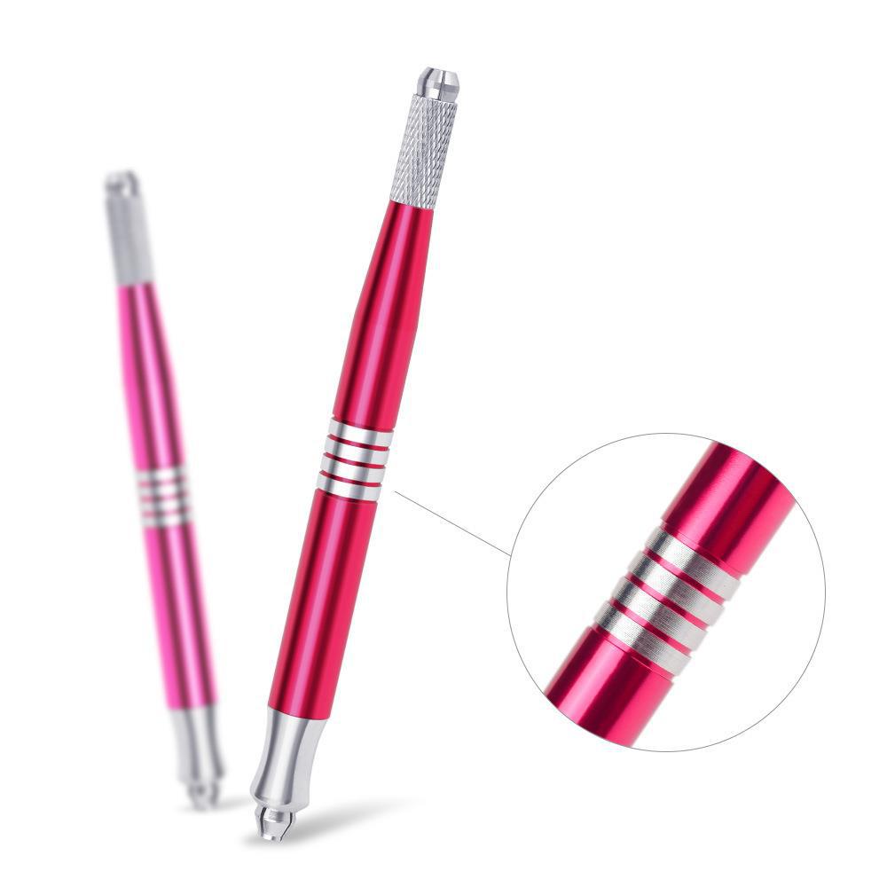 Dual-Head Manual PMU Pen for Microblading Shading - 3 Pieces