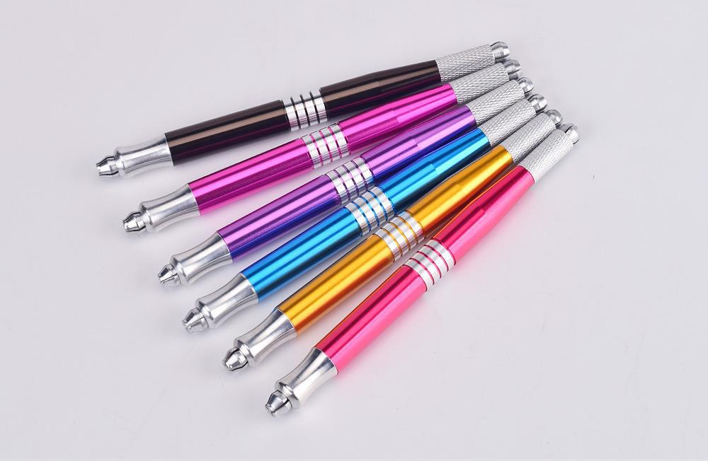 Dual-Head Manual PMU Pen for Microblading Shading - 3 Pieces