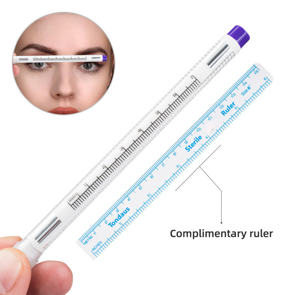 Skin Marker Pen for Precise Permanent Makeup Design - 20PCS