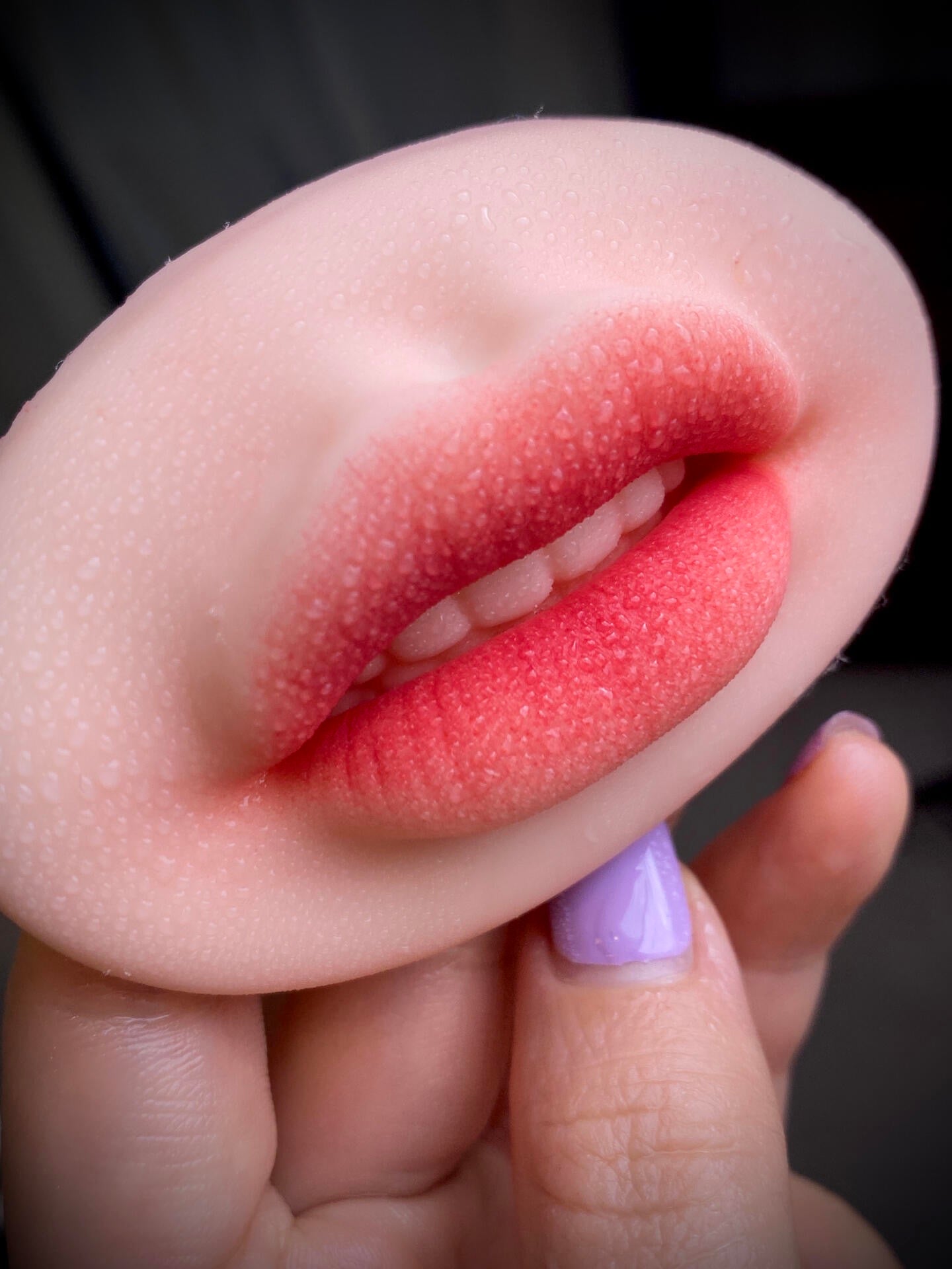 Modelo de práctica labial de silicona 5D de alta calidad, 50 g: perfecto para mapeo labial y entrenamiento de PMU.