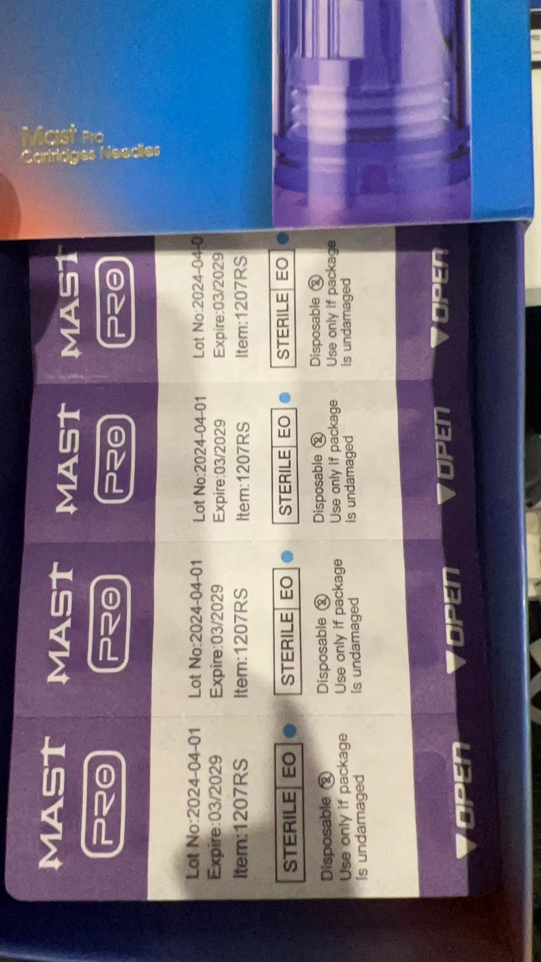 Mast Pro Tattoo PMU Universal Cartridges Needles - Box of 20