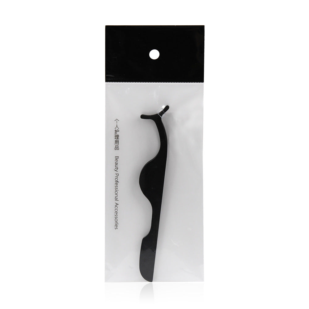 Premium Stainless Steel False Eyelash Applicator Tweezers – Effortless Lash Placement Tool