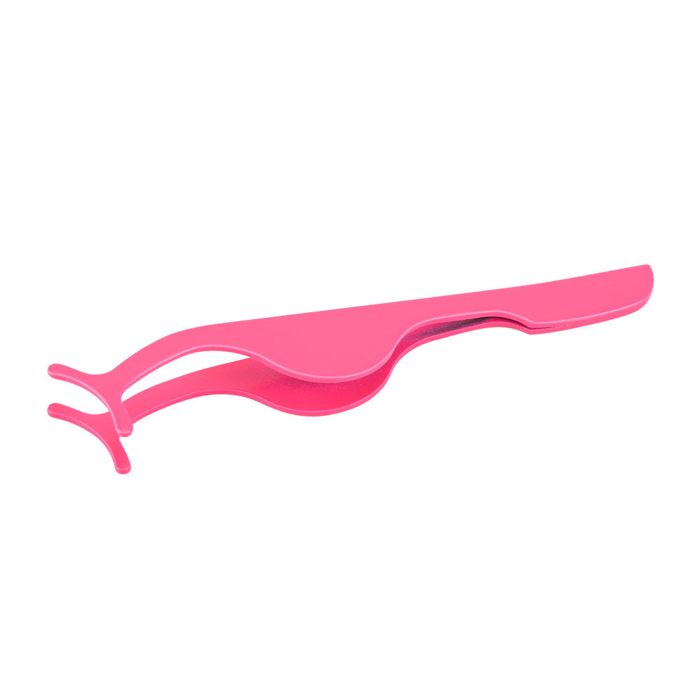 Premium Stainless Steel False Eyelash Applicator Tweezers – Effortless Lash Placement Tool