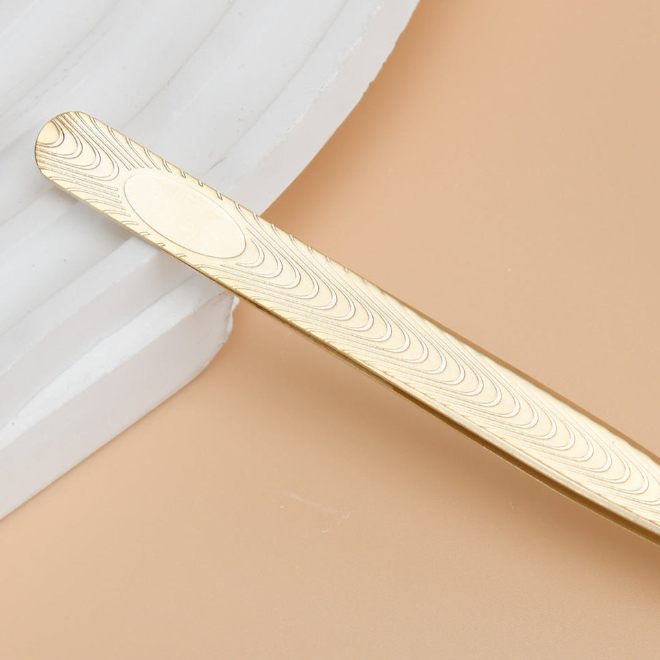 Premium Gold Precision Wimpernverlängerungspinzette – 5 spezielle Designs für professionelle Wimpernstylisten