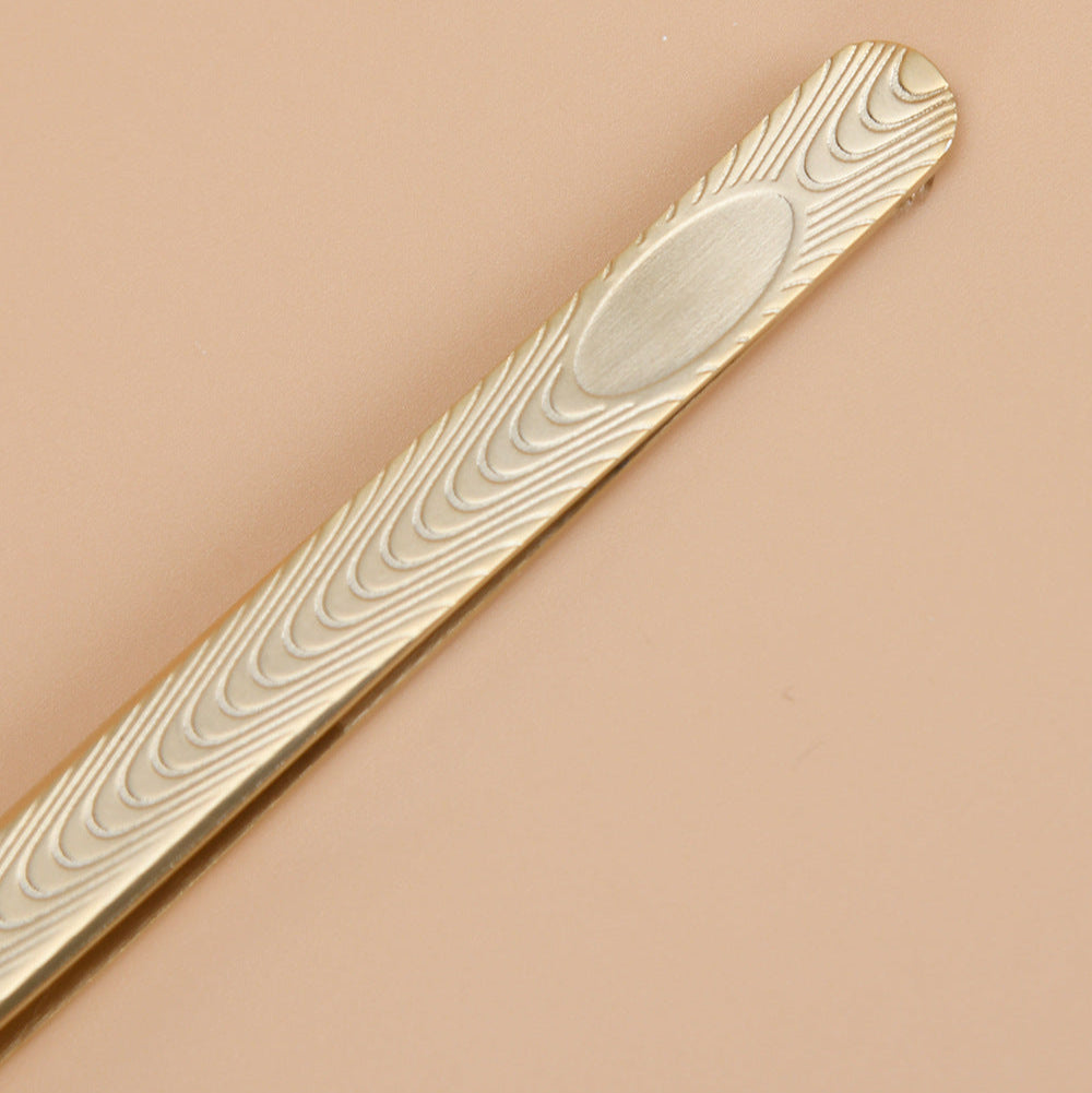 Premium Gold Precision Wimpernverlängerungspinzette – 5 spezielle Designs für professionelle Wimpernstylisten