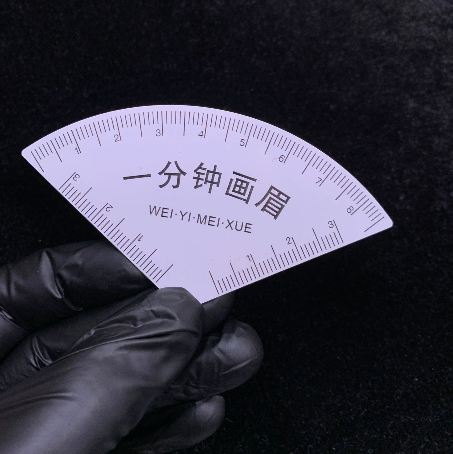 1-Minute Brow Mapping Tool – Stainless Steel Brow Shaping Ruler Kit for PMU Artists