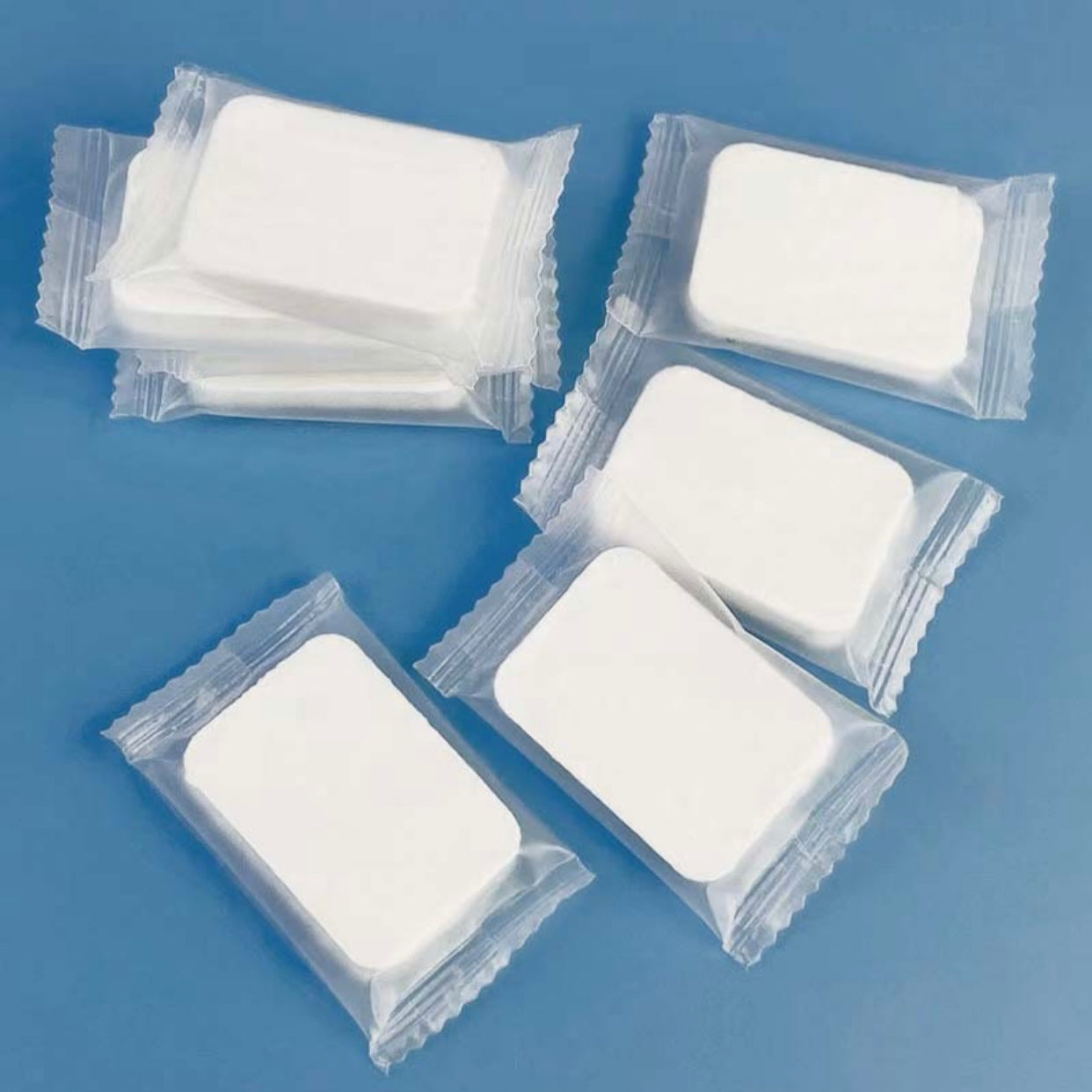 Premium Compressed Cotton Pads for PMU and Skincare