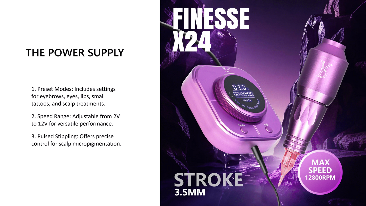 Finesse X24 Pro PMU Machine – Precision Redefined