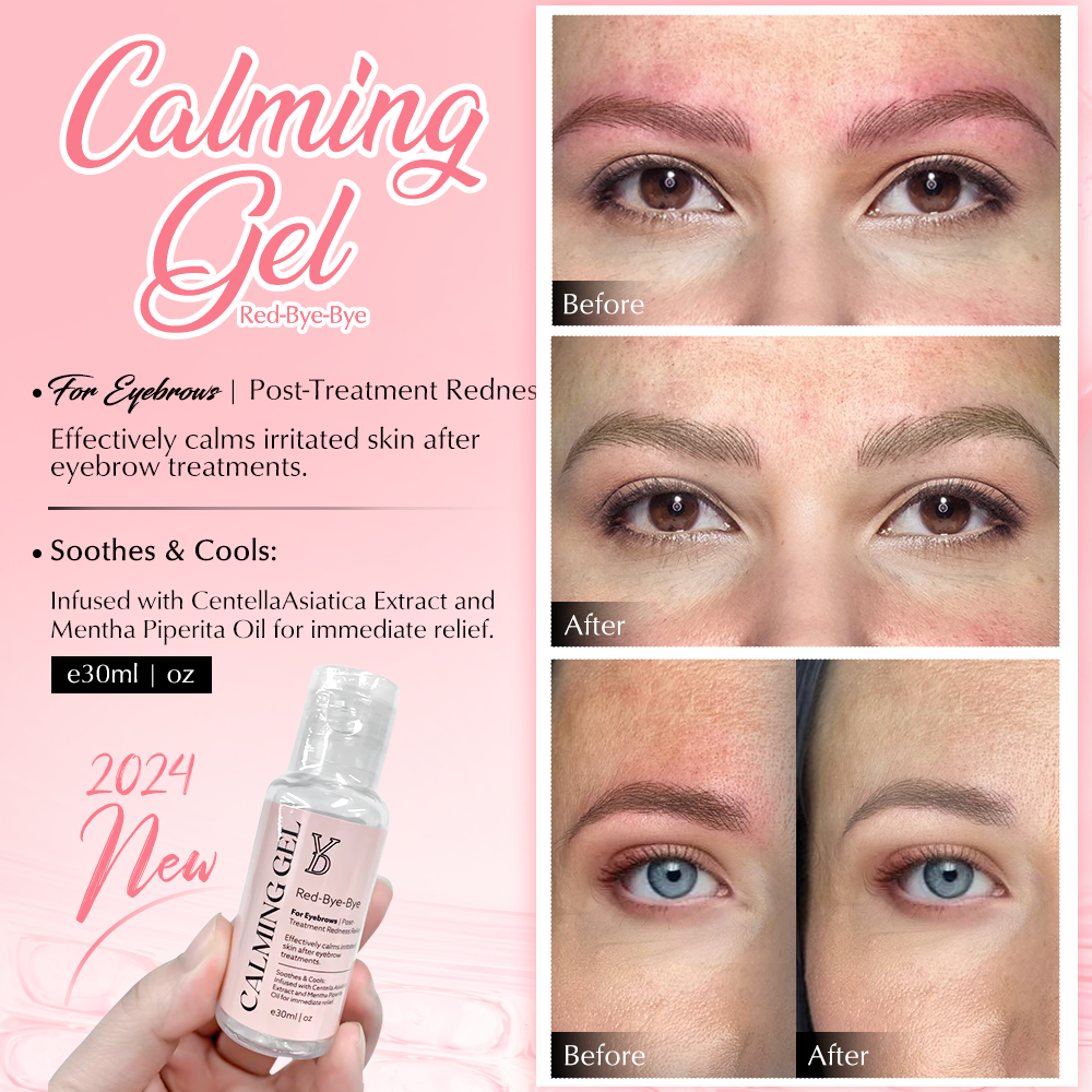 Calming Gel (Red-Bye-Bye) – Post-Microblading Skin Relief