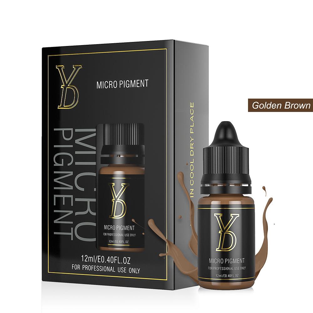 Premium Organic Liquid Pigment Set for Hairstroke Brows – 6 Universal Shades - Free Shipping