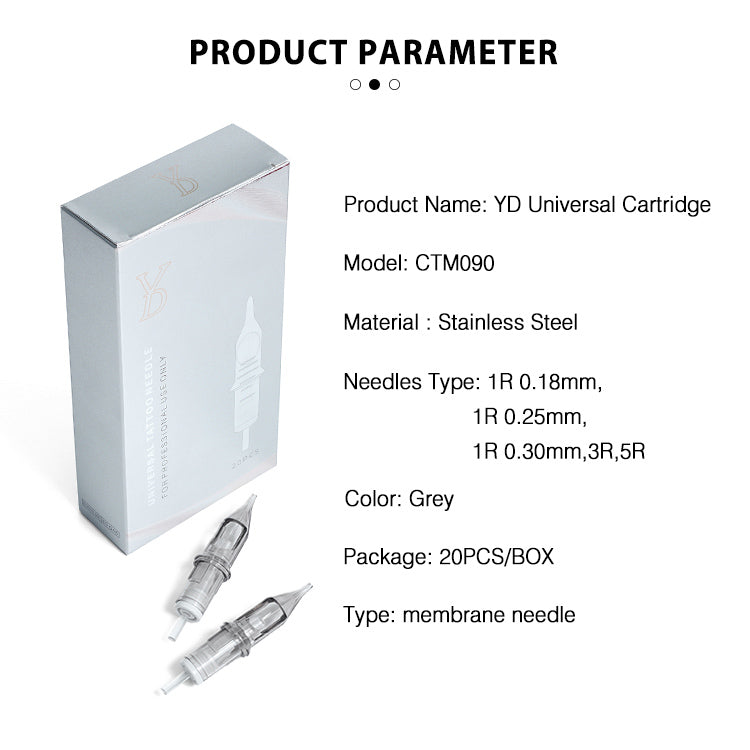 Universal Cartridge – Premium Tattoo & PMU Needles (20PCS/BOX)