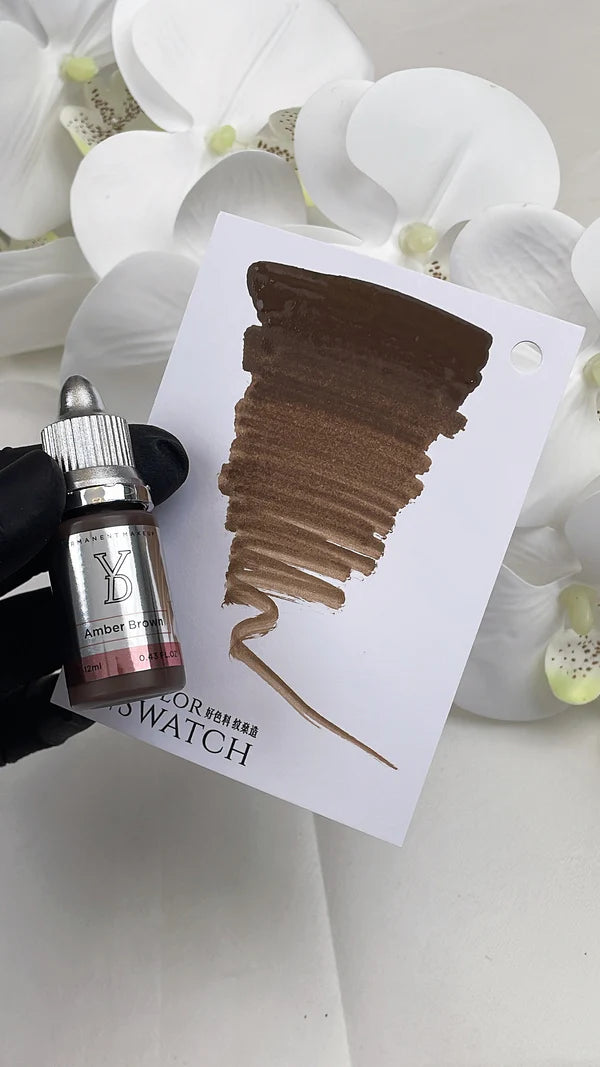 Hairstroke Brows Hybrid Pigment Set – 5 Universal Shades for Natural 3D Brow Effects - Free Shipping