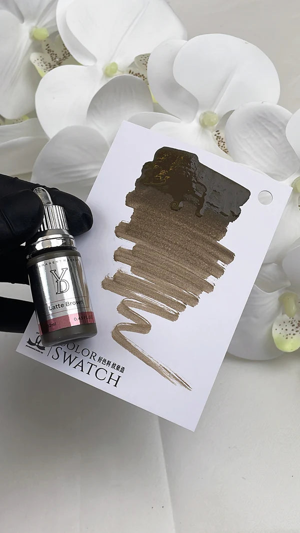 Hairstroke Brows Hybrid Pigment Set – 5 Universal Shades for Natural 3D Brow Effects - Free Shipping