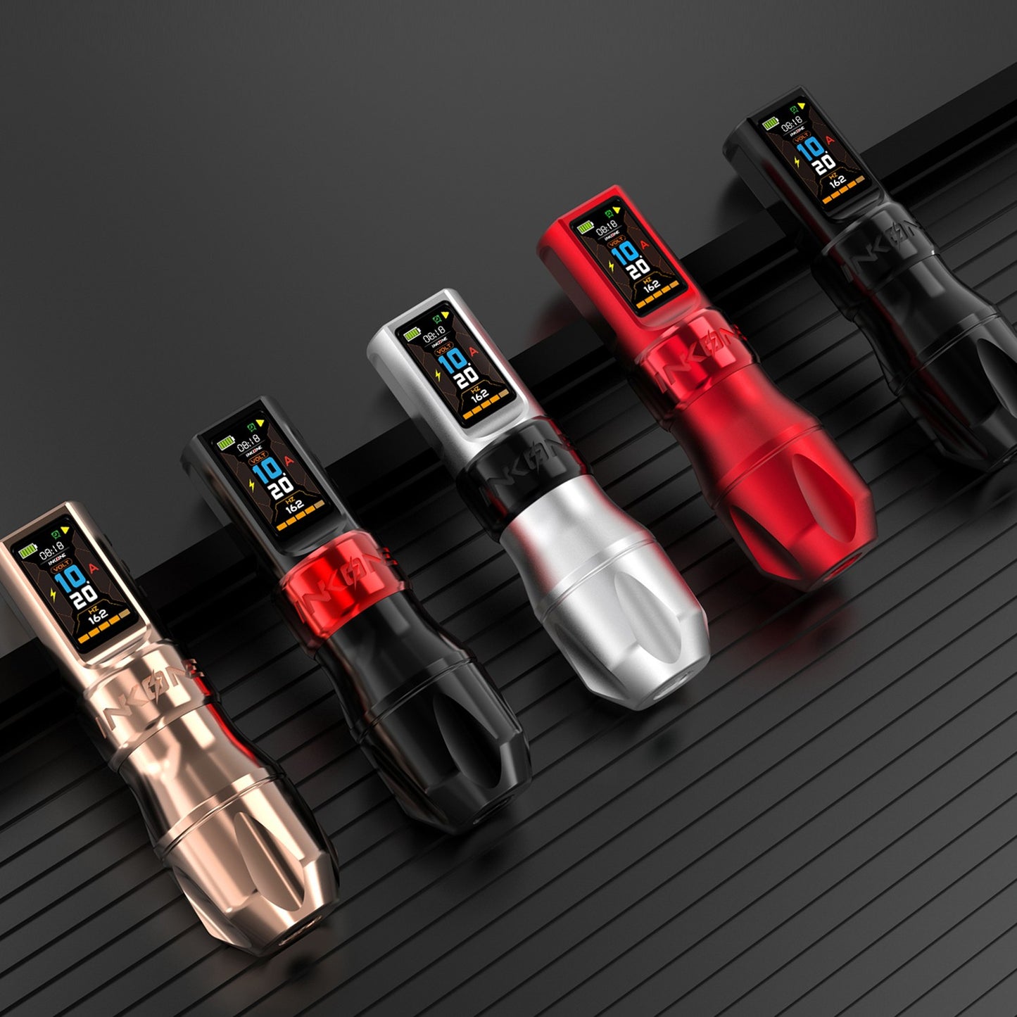 INKONE ARMOR Wireless Tattoo Machine with Full-Screen Display - Free Shipping