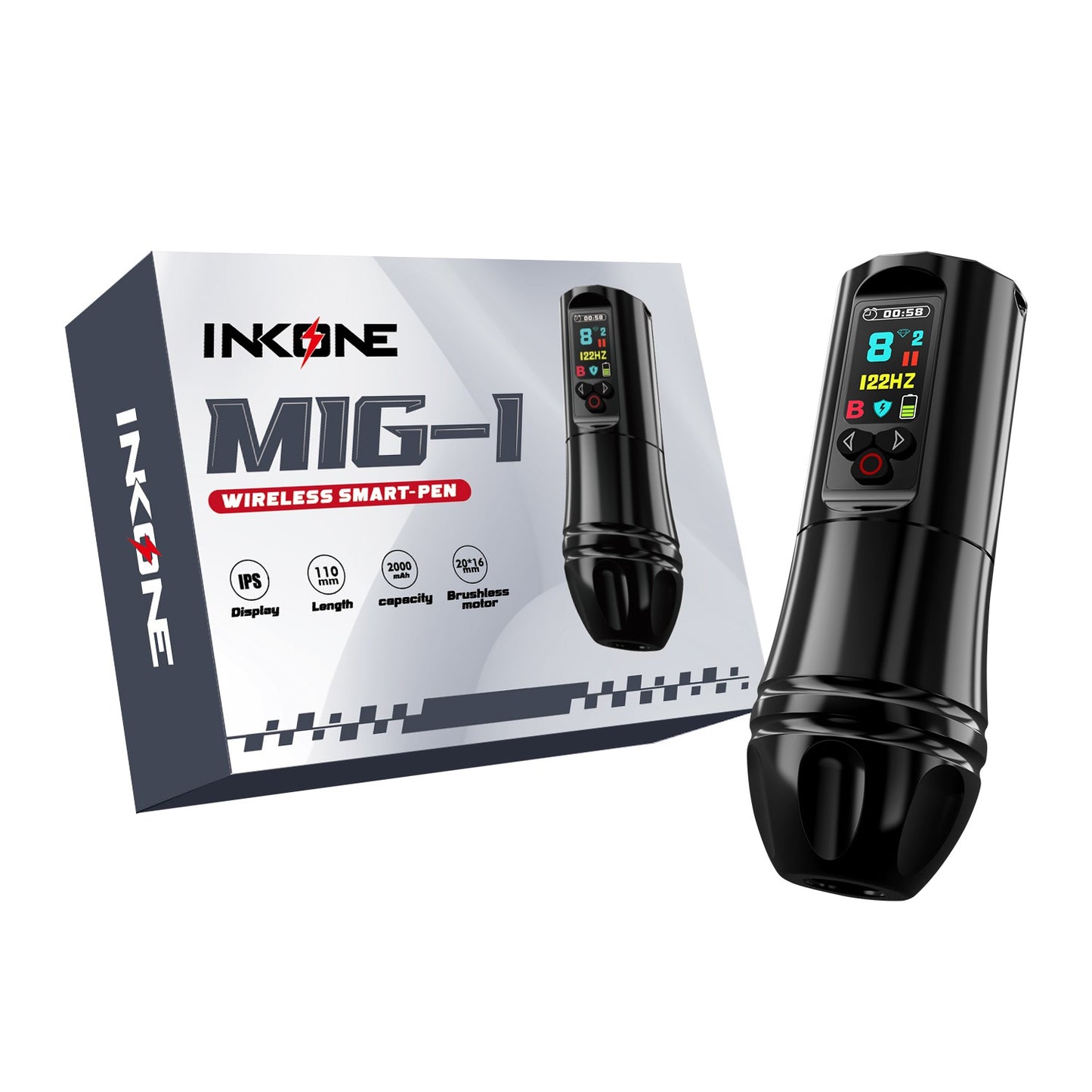๐ INKONE MIG-I Wireless Tattoo Pen - Free Shipping