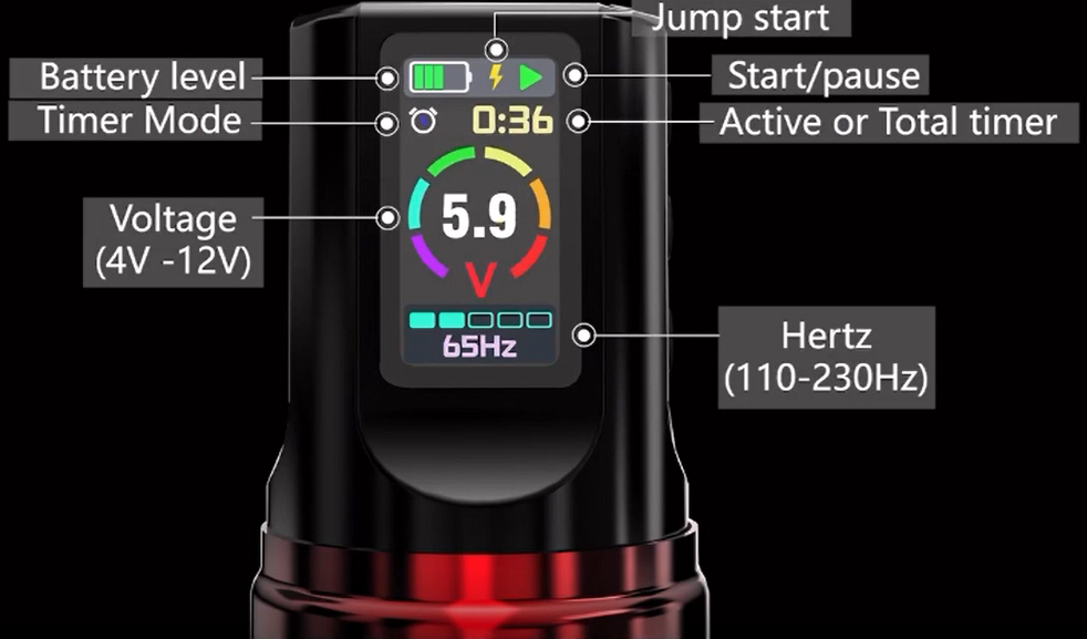 INKONE PRICK Wireless Tattoo Machine – Precision Meets Power - Free Shipping