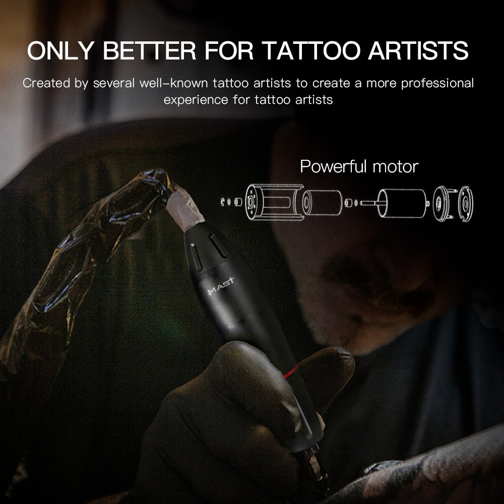 Máquina de tatuaje rotativa Mast K2 PMU WQ102