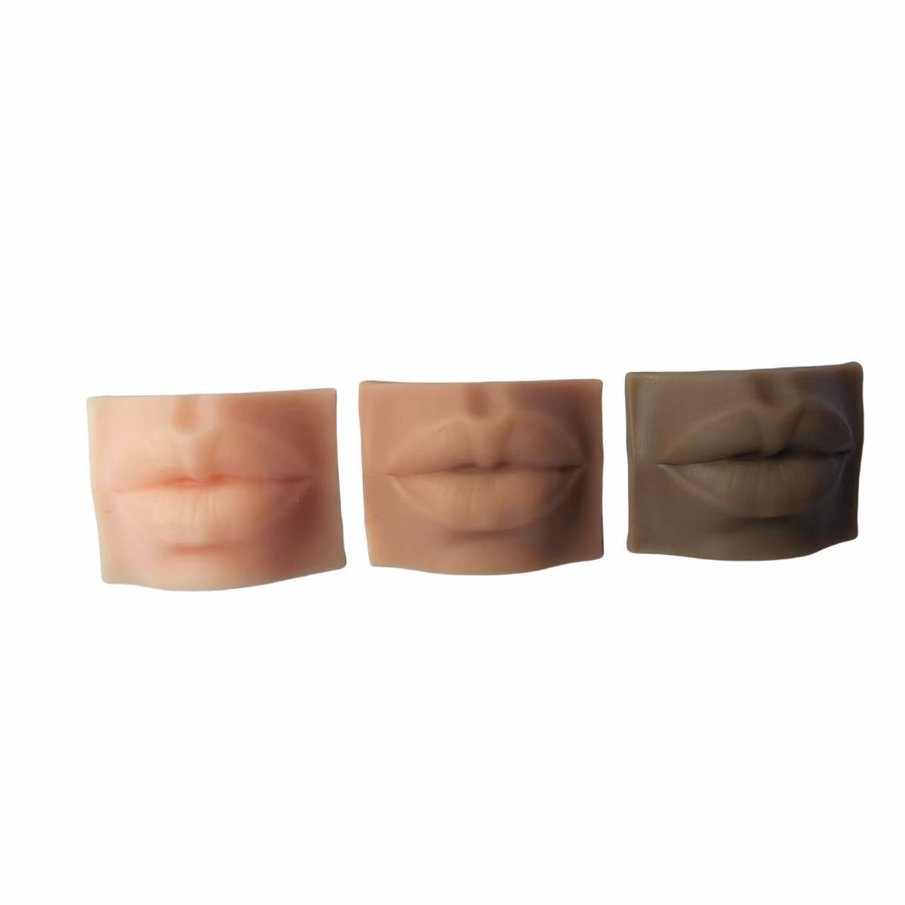 VOKÁL™ 3D Lip Mold Practice Pad — Realistic Silicone Training Model for PMU Artists