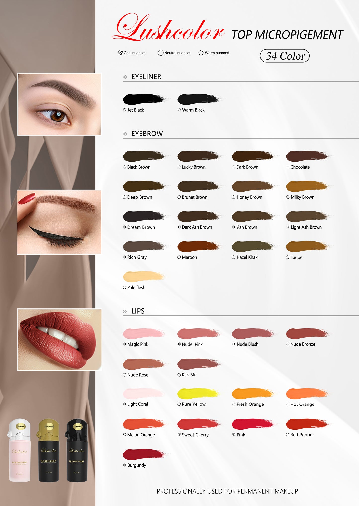 Lushcolor Top Micro Pigments 6ML Sample