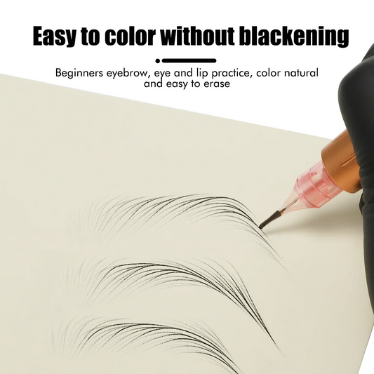 Leather Texture Practice Skin for PMU (Permanent Makeup) Training