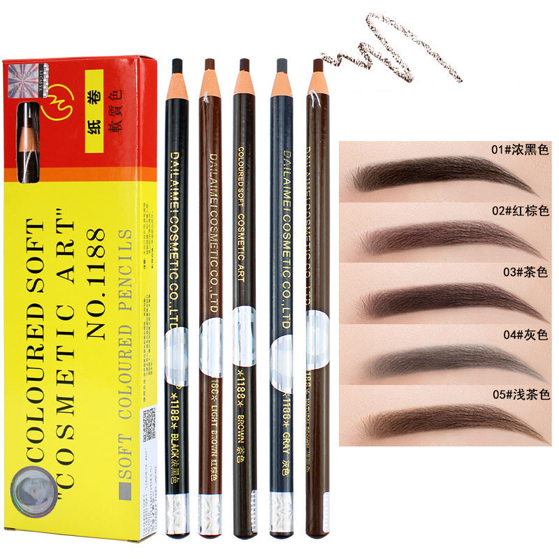 MADINI 1188 Pull-Line Waterproof Eyebrow Pencil – 12PCS/BOX