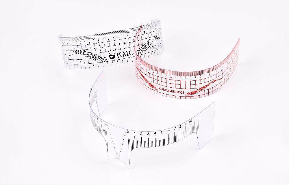 Eyebrow Mapping Ruler – Precision Tools for Balanced and Symmetrical Brow Designs - 10 PIECES