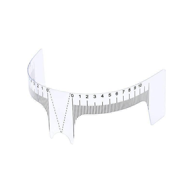 Eyebrow Mapping Ruler – Precision Tools for Balanced and Symmetrical Brow Designs - 10 PIECES