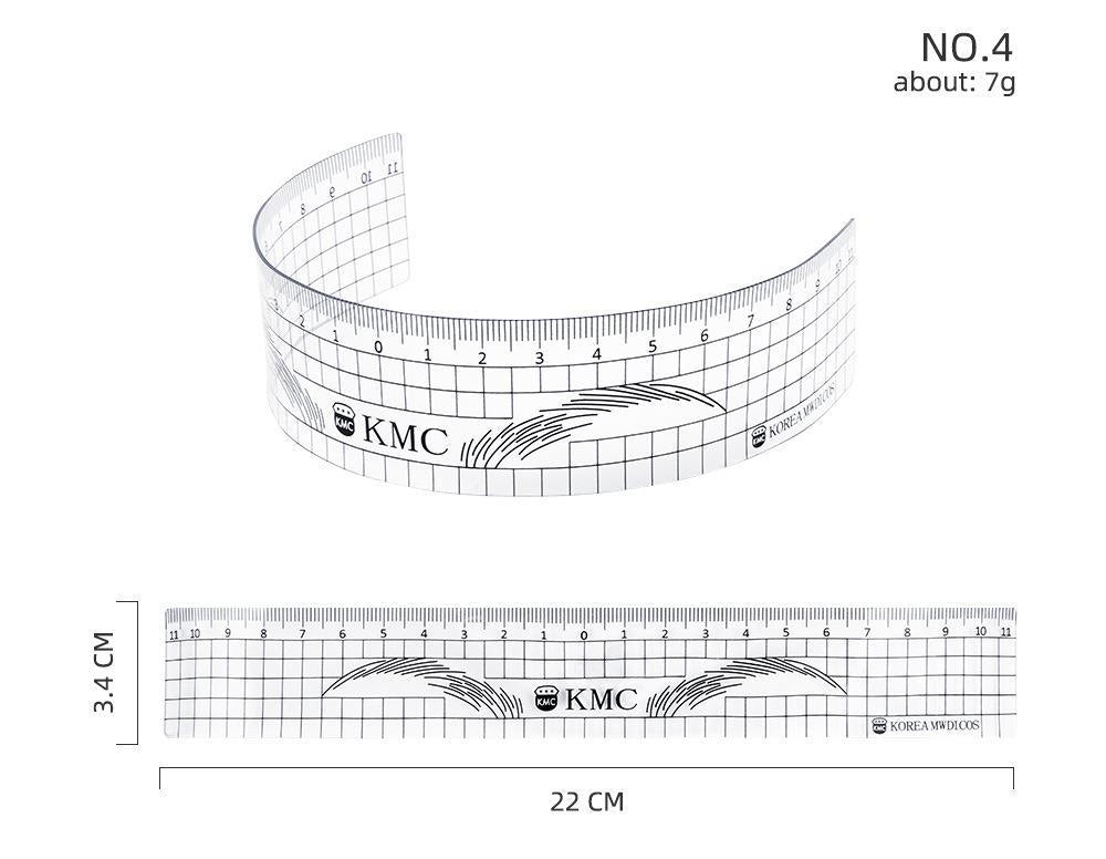 Eyebrow Mapping Ruler – Precision Tools for Balanced and Symmetrical Brow Designs - 10 PIECES