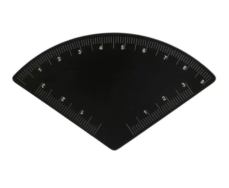 1-Minute Brow Mapping Tool – Stainless Steel Brow Shaping Ruler Kit for PMU Artists