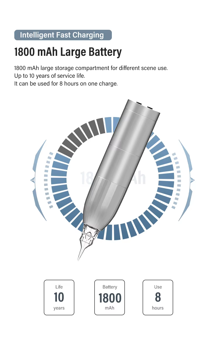 NUOJO MARS 3.5 – Professional Wireless Multi-Mode Tattoo & SMP Machine