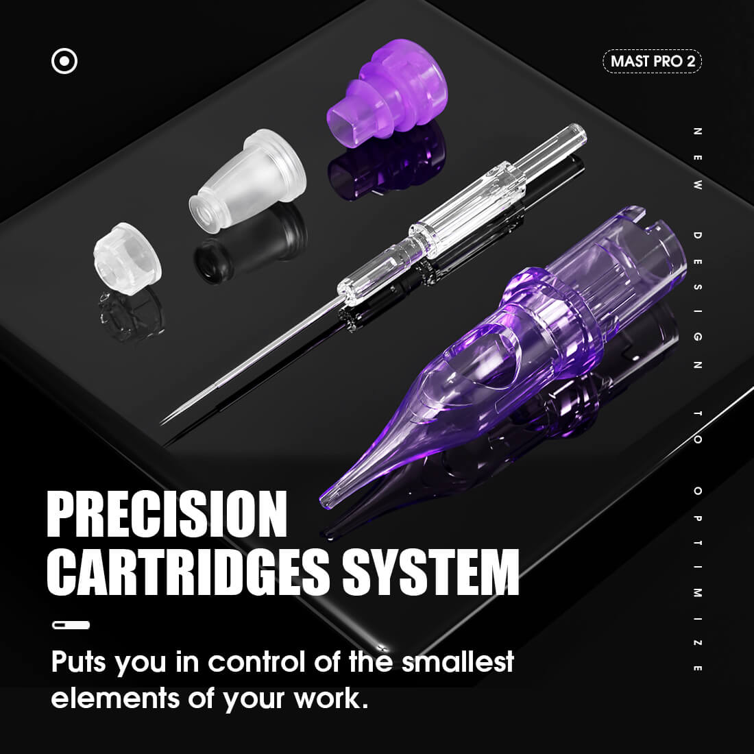 MAST Pro 2 PMU Tattoo Cartridge Needles – Box of 20