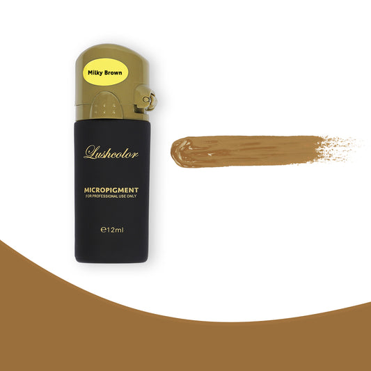 MILKY BROWN – Lushcolor Top Micro Pigment (12ML)