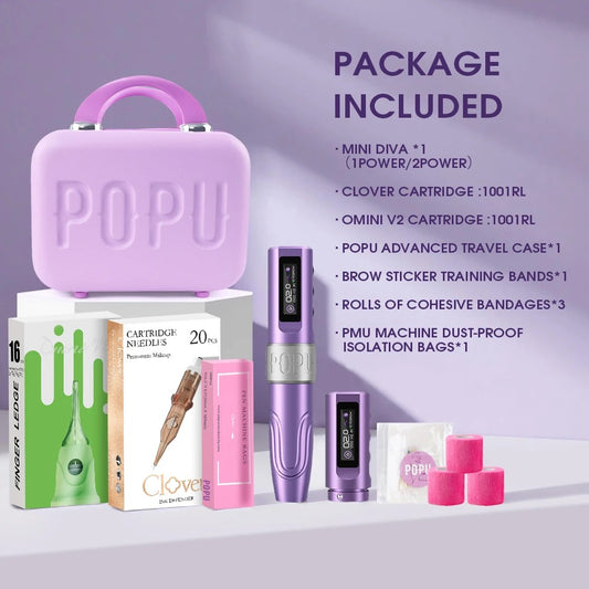 💜 POPU Essential Professional PMU Kit - Free Shipping