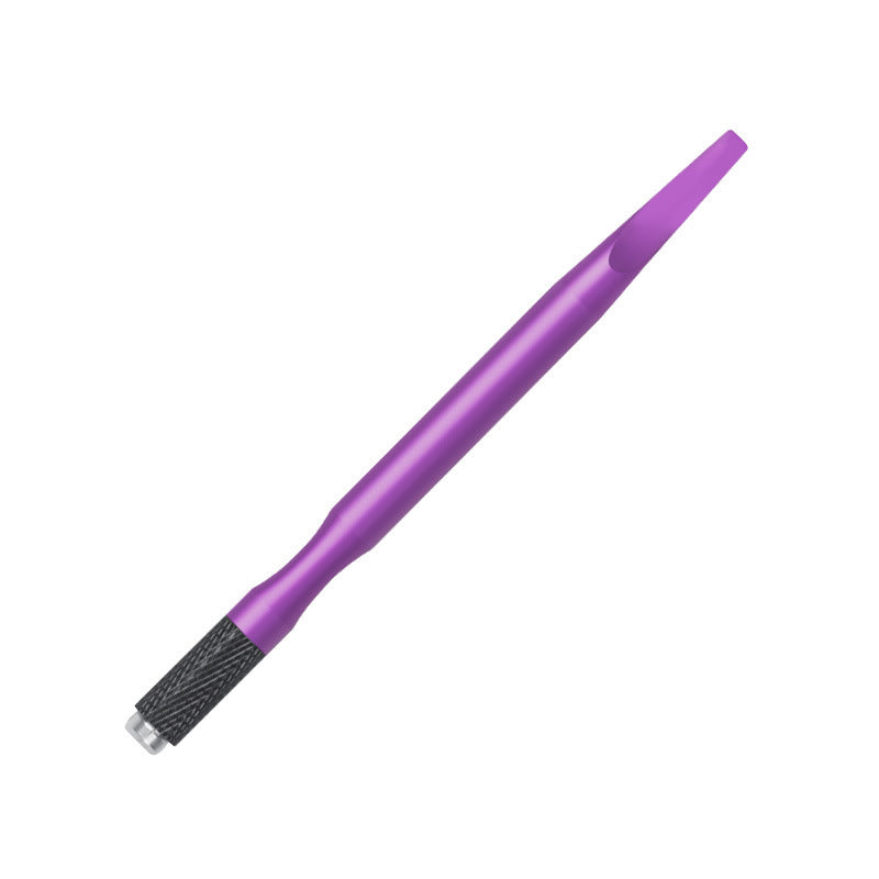 Manueller Stift – Flaches, konisches Design mit Schwanz zum Schattieren und Microblading – 10 Stück