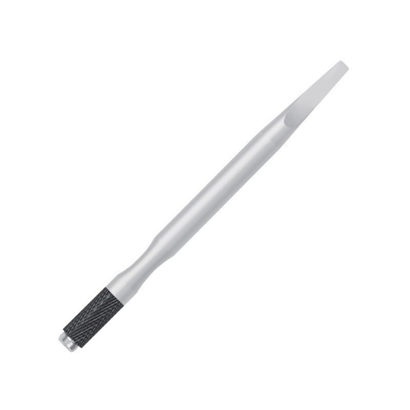 Manueller Stift – Flaches, konisches Design mit Schwanz zum Schattieren und Microblading – 10 Stück