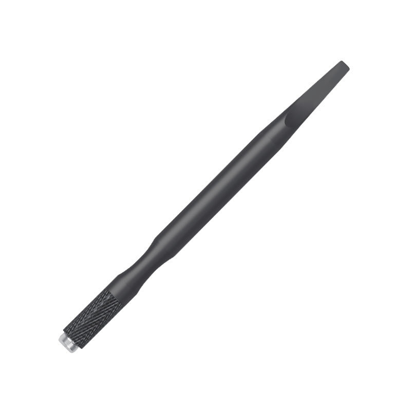 Manueller Stift – Flaches, konisches Design mit Schwanz zum Schattieren und Microblading – 10 Stück