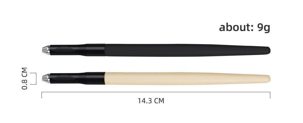 Matte Wooden Microblading Pen – Precision Hand Tool for Eyebrow Shading & Hairstroke Design