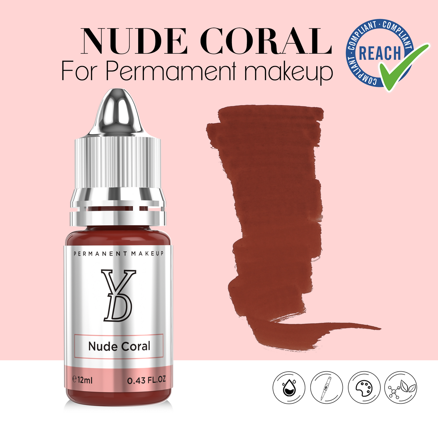 YD Powder Liquid Pigment 12ml Silver Cap – All 28 Colors