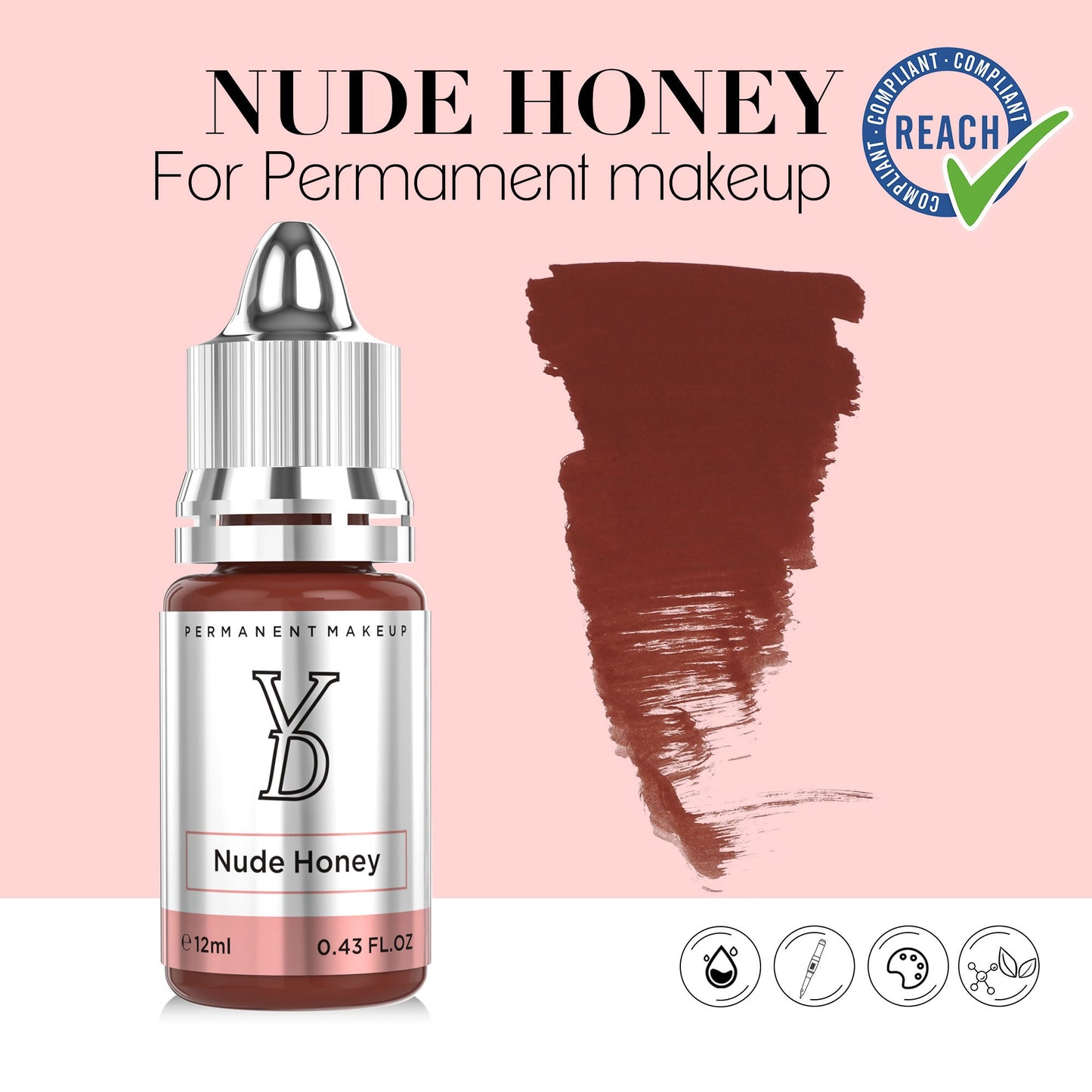 Nude Honey – Powder Hybrid Liquid PMU Pigment